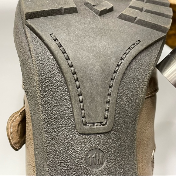 Guess GGadget Moto Platform Bootie, 11, Taupe, New Never Worn. Edgy, Classy Boot - Picture 9 of 14